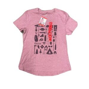 Gerry Graphic Tee Camping Deep Cruise Medium